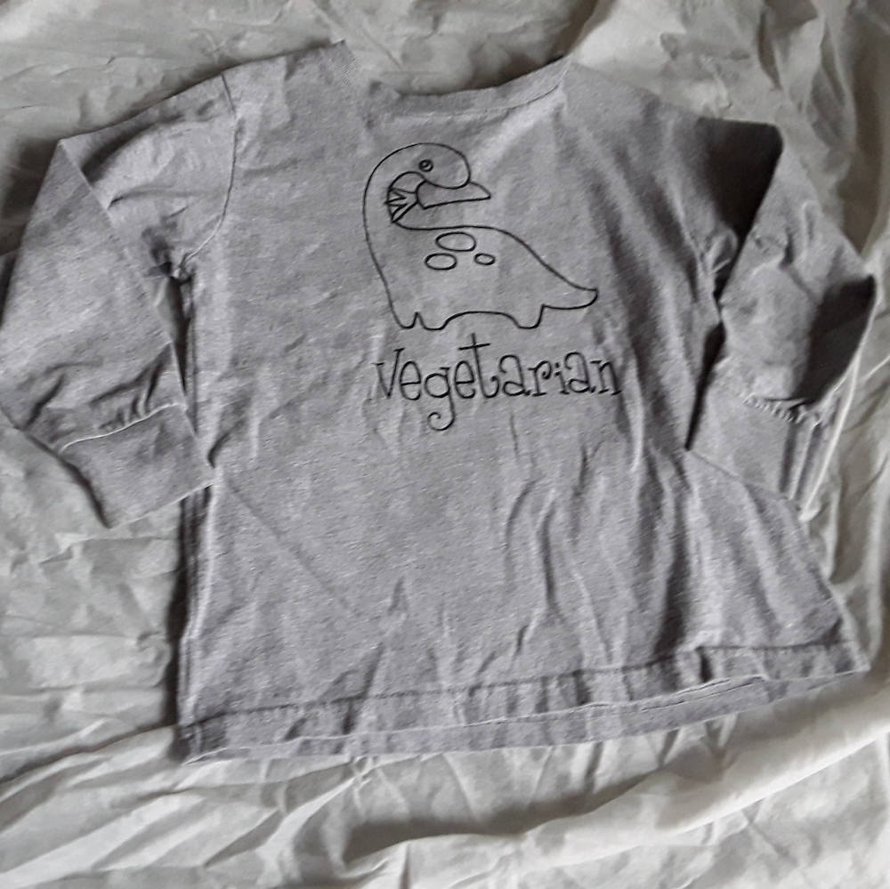 Vegetarian Dino Graphic Tee Rabbit Skins